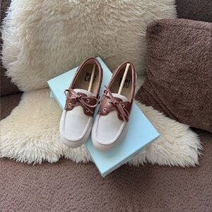 Anthropologie Bibi Lou Boat Shoes